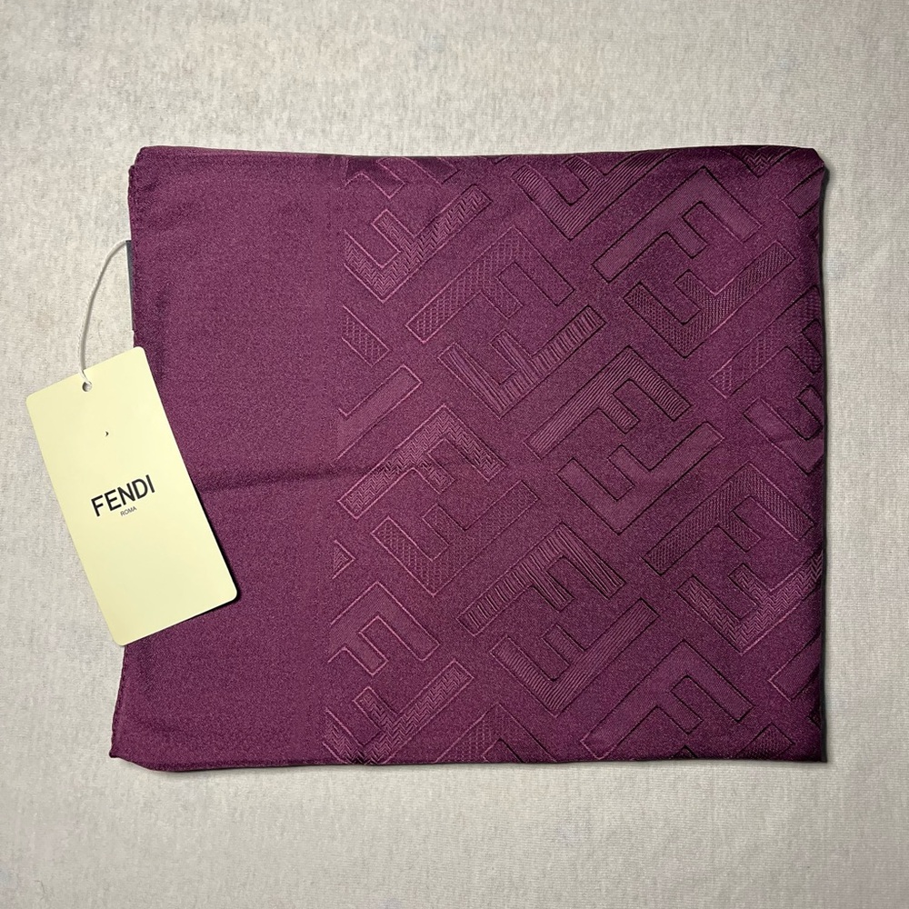 Fendi scarf silk